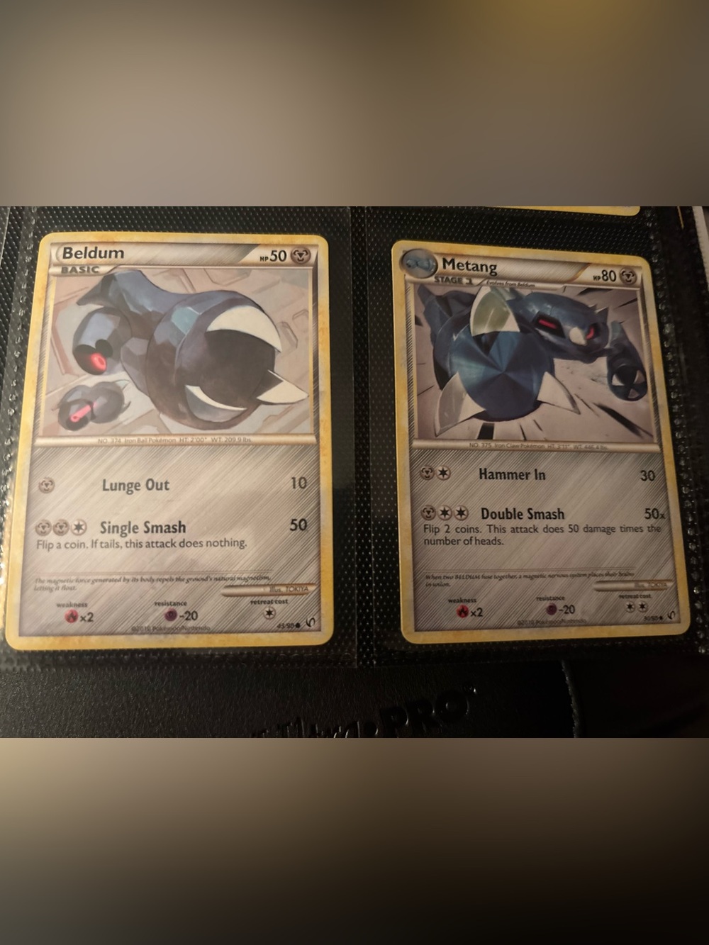Undaunted Bedlum Metang Pokemon Cards
